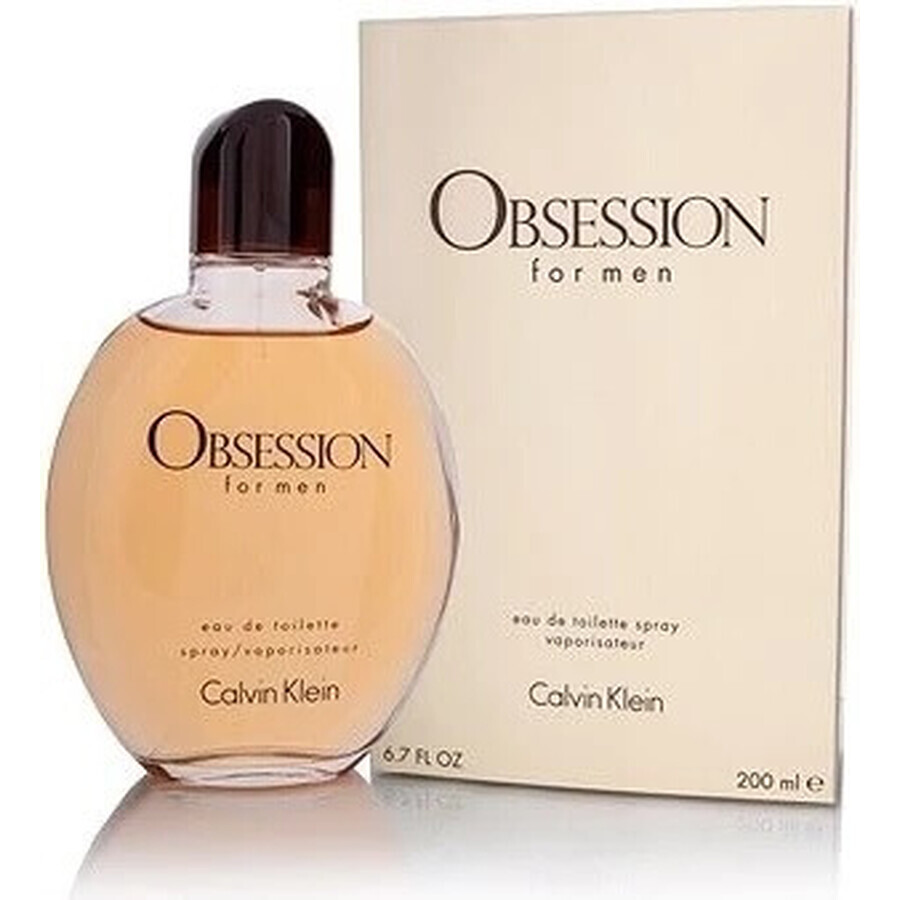 Calvin Klein Obsession Men Edt 200ml 1×200 ml, Eau de Toilette