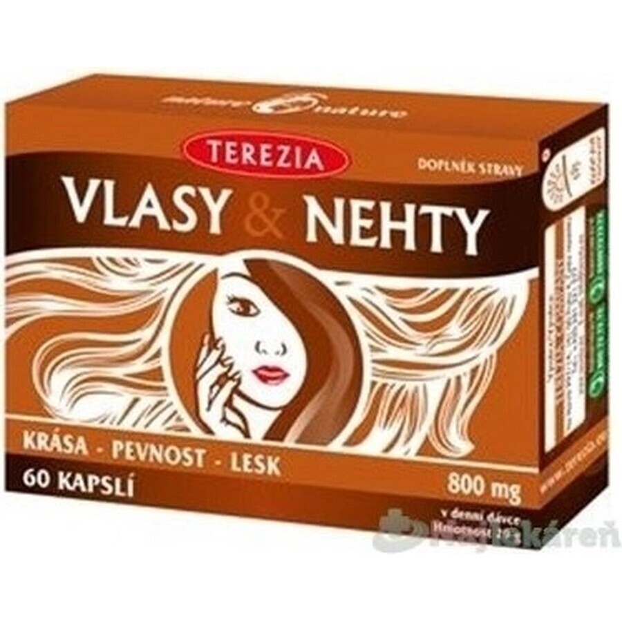 TEREZIA HAIR & NECHTY 1×60 cps, Nahrungsergänzungsmittel