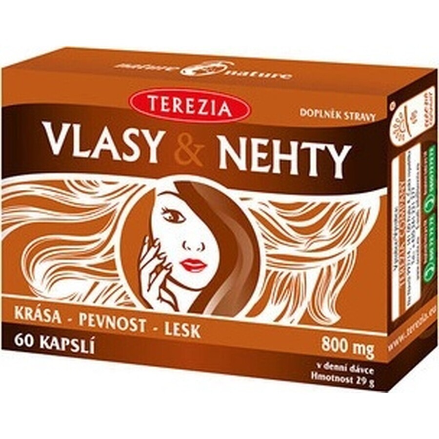 TEREZIA HAIR & NECHTY 1×60 cps, Nahrungsergänzungsmittel