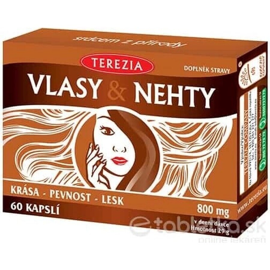 TEREZIA HAIR & NECHTY 1×60 cps, Nahrungsergänzungsmittel