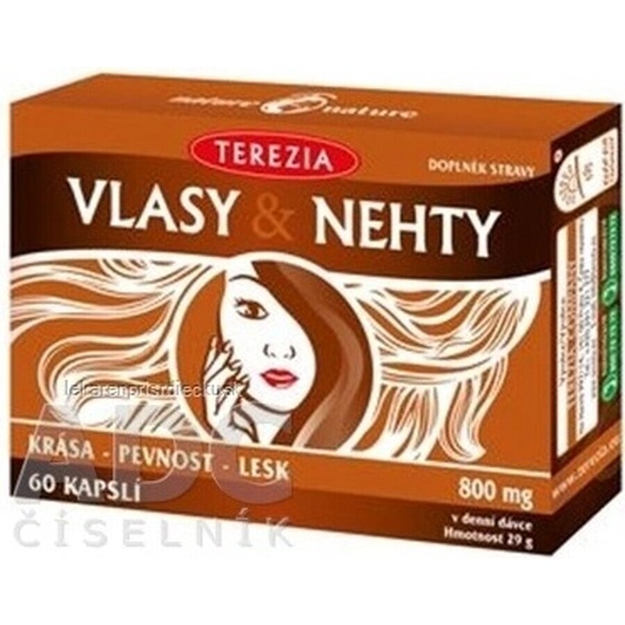 TEREZIA HAIR & NECHTY 1×60 cps, Nahrungsergänzungsmittel