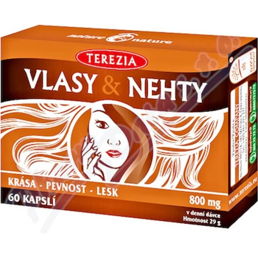 TEREZIA HAIR & NECHTY 1×60 cps, Nahrungsergänzungsmittel