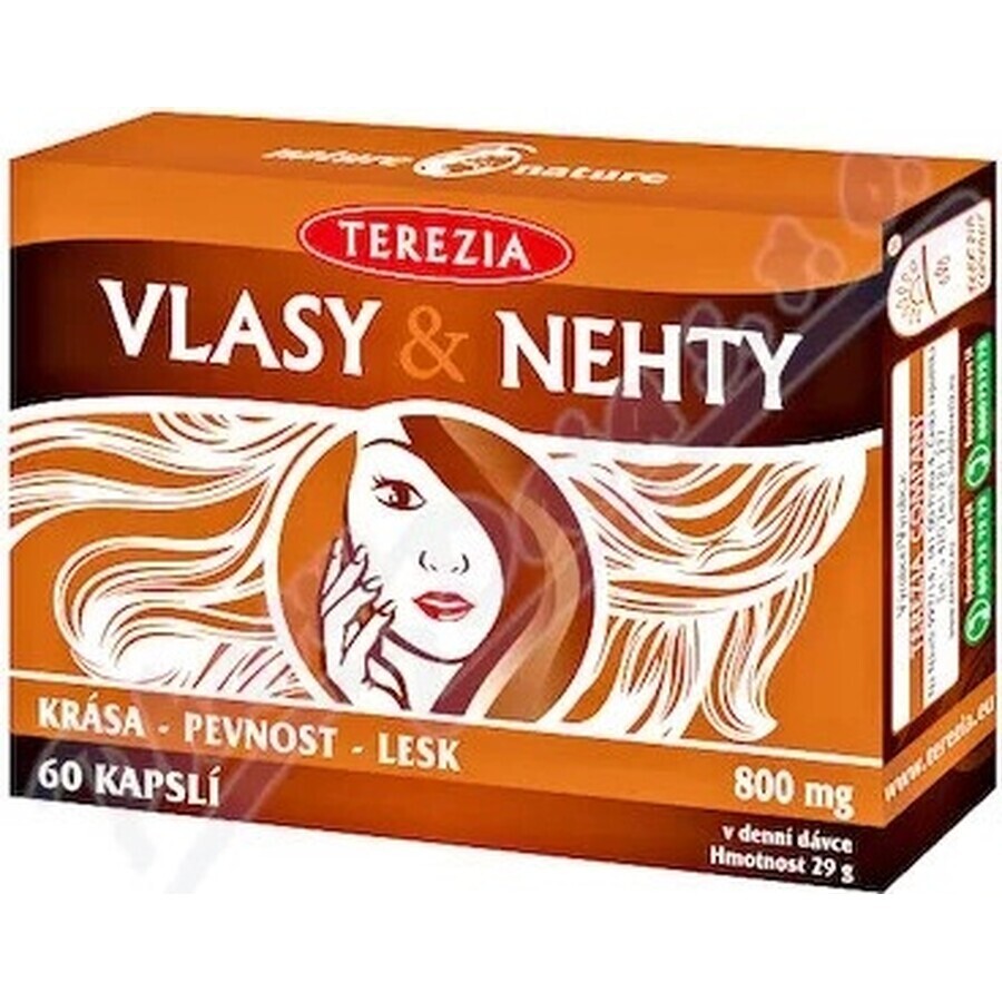 TEREZIA HAIR & NECHTY 1×60 cps, Nahrungsergänzungsmittel