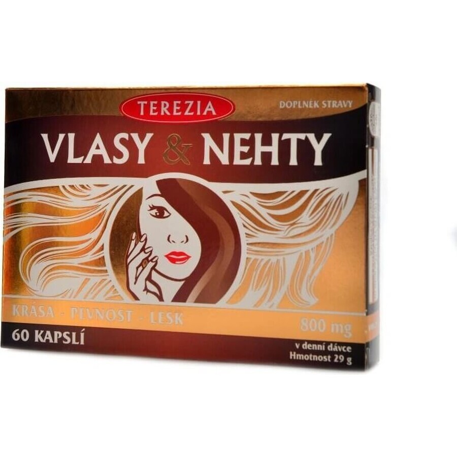 TEREZIA HAIR & NECHTY 1×60 cps, Nahrungsergänzungsmittel