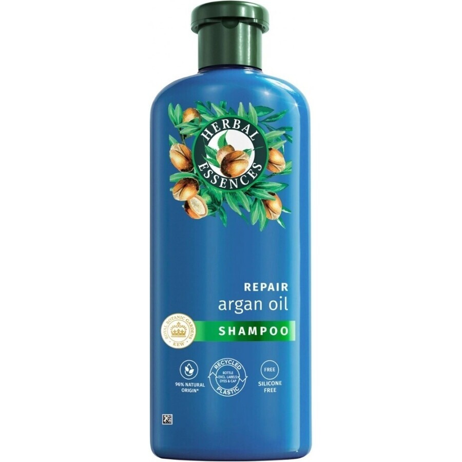 Herbal Essences Champú restaurador al aceite de argán 350ml 1×350 ml, champú para el cabello