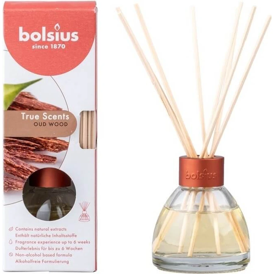 Diffusor Bolsius Aromatic 2.0 Oud-Holz 1×45 ml, Agarholz-Duftzerstäuber