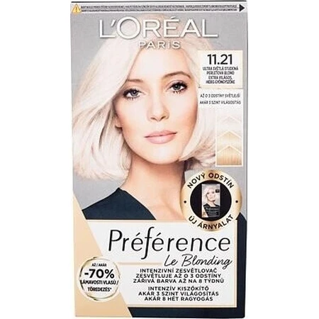 L'Oréal Paris Preférencia Le Blonding Ultra Light Cool Pearl Blonde 1×180 ml culoare