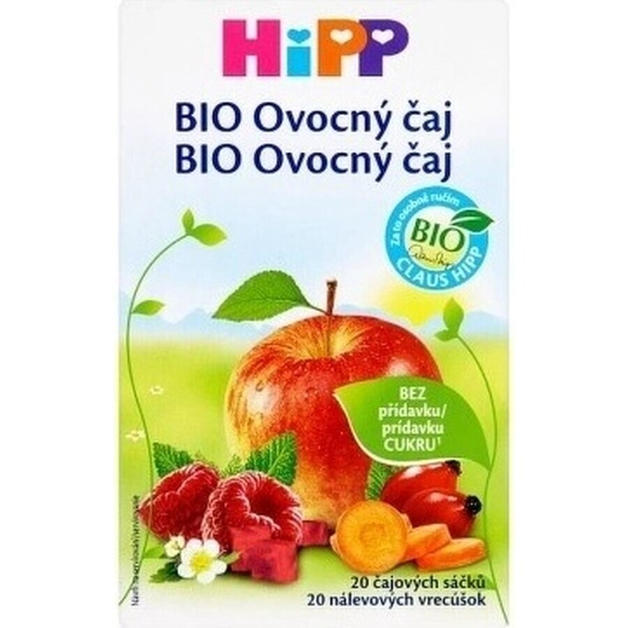 HiPP Bio-Früchtetee 20×2 g, Früchtetee