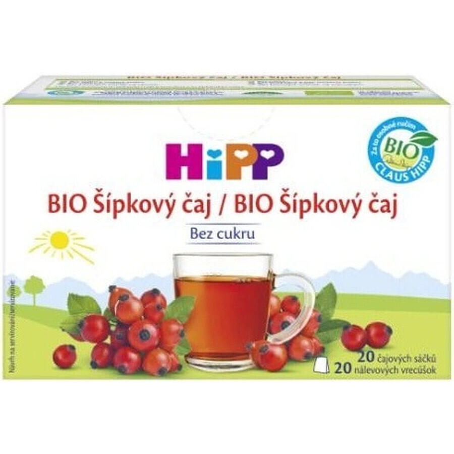 HiPP Bio-Früchtetee 20×2 g, Früchtetee