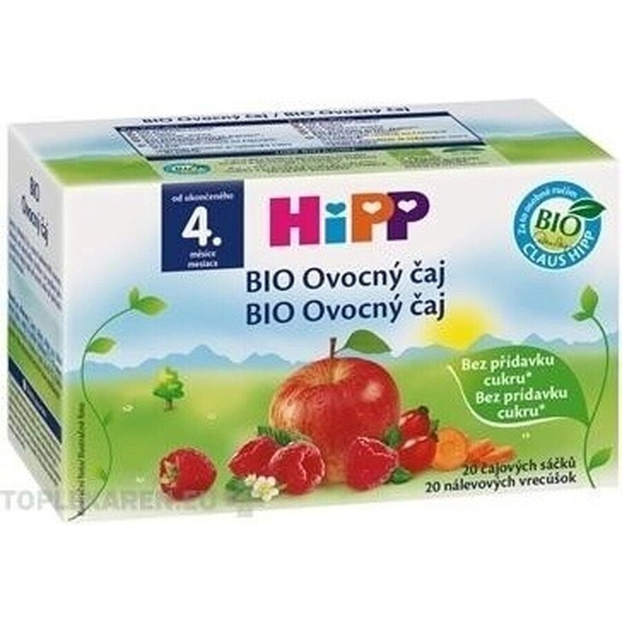 HiPP Bio-Früchtetee 20×2 g, Früchtetee