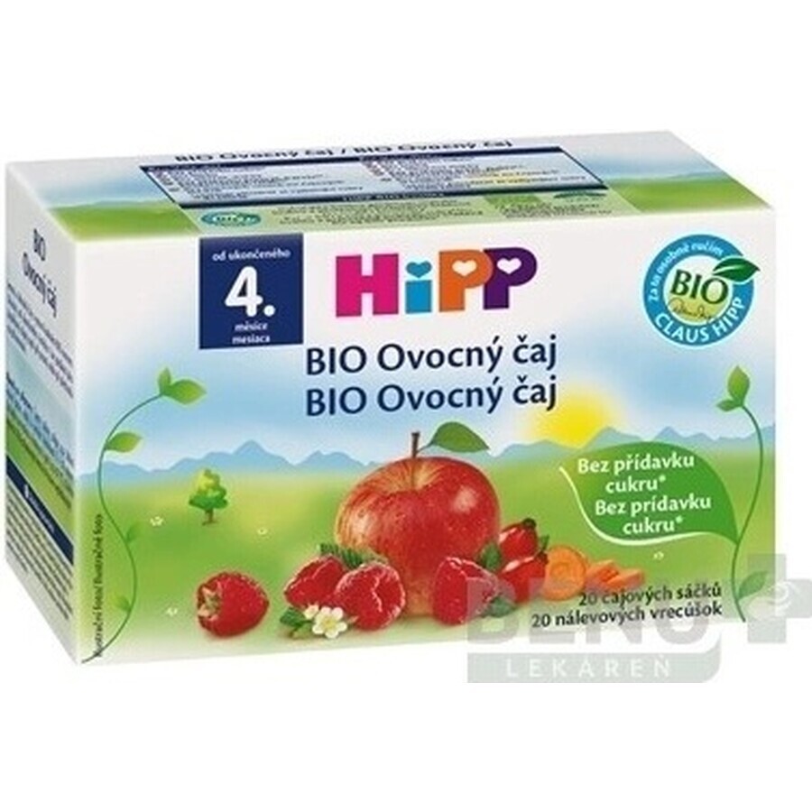 HiPP Bio-Früchtetee 20×2 g, Früchtetee