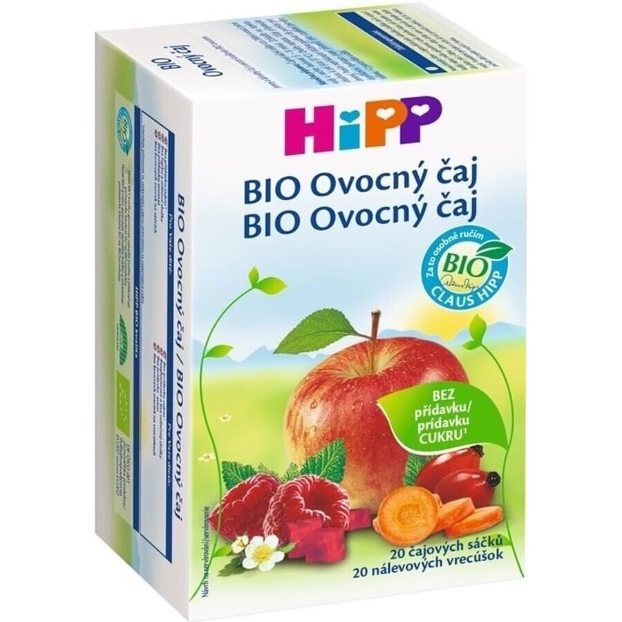 HiPP Bio-Früchtetee 20×2 g, Früchtetee