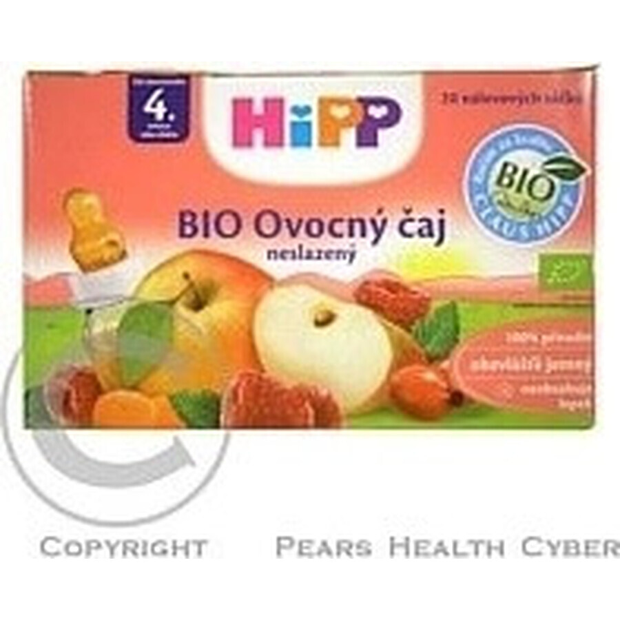 HiPP Bio-Früchtetee 20×2 g, Früchtetee