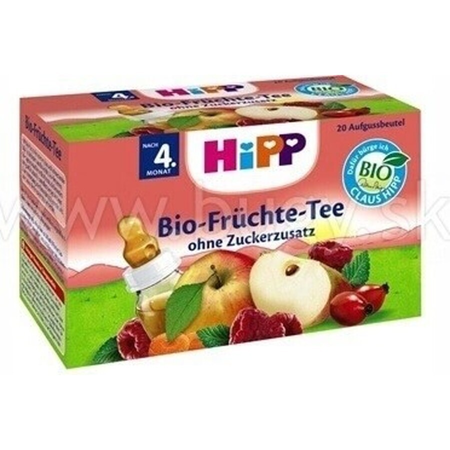 HiPP Bio-Früchtetee 20×2 g, Früchtetee