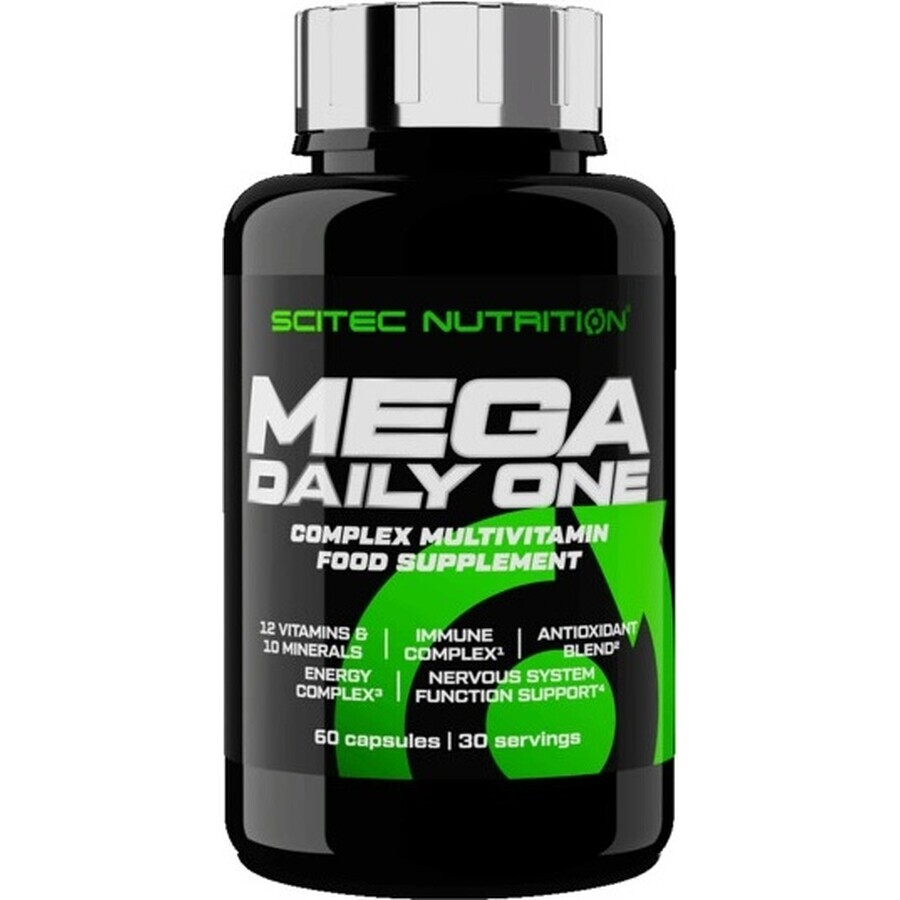 Scitec Nutrition Mega Daily One 1×120 cps, supliment alimentar