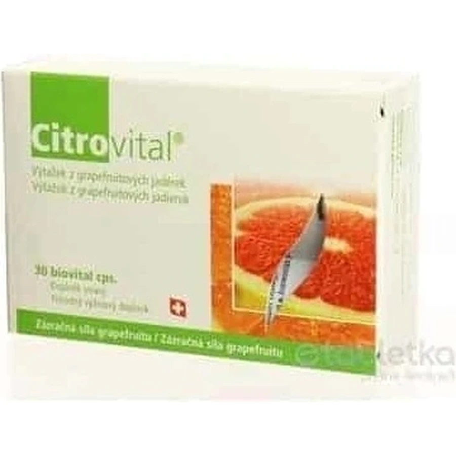 CITROVITAL CITROVITAL CAPSULES 1×30 cps, food supplement
