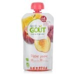 Good Gout Organic Peach with pear 1×120 g, pocket peach with pear