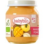 BABYBIO biologische mango en appel 1×130 g, biologisch fruithapje