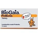 BioGaia ProTectis 1×10 Stück, Kautabletten - Erdbeergeschmack