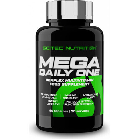 Scitec Nutrition Mega Daily One 1×60 cps, Nahrungsergänzungsmittel