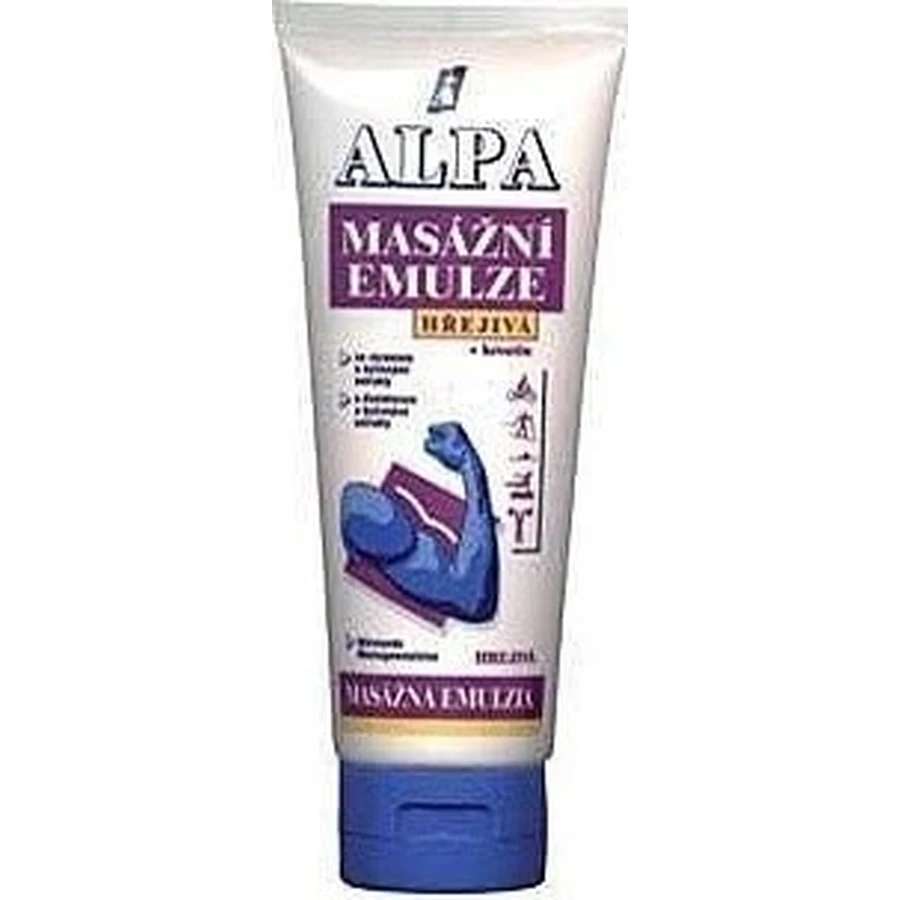 ALPA SportStar EMULSION HEATING MASSAGE 1×210 ml, începe - înainte de exerciții