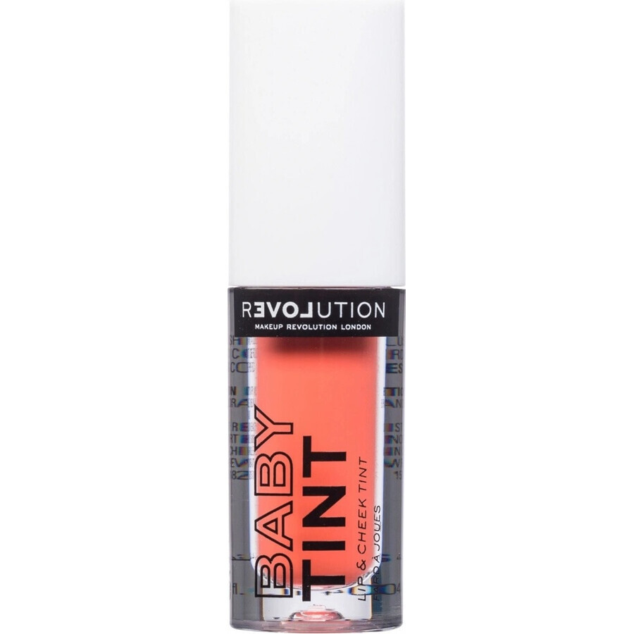 Revolution Relove, Baby Tint Coral Lip & Cheek Tint, 1×1,40 ml, erröten