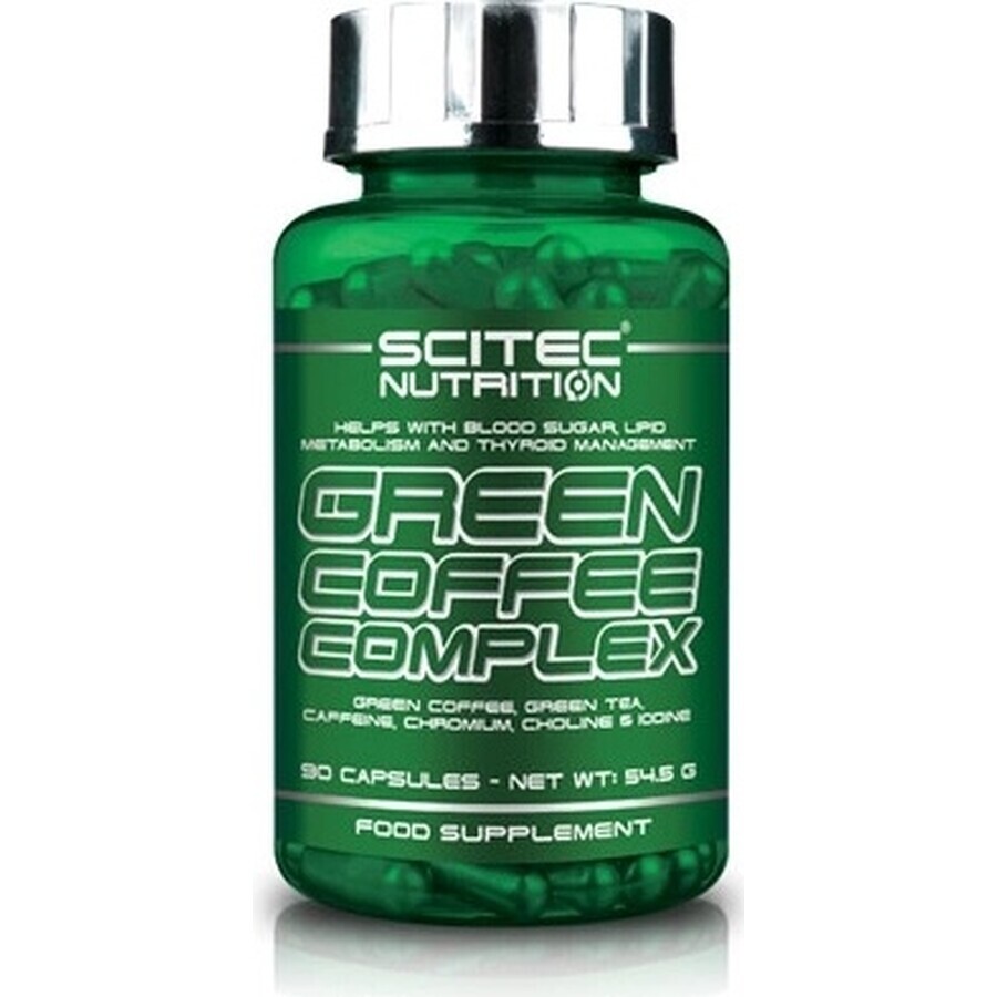 Scitec Nutrition Green Coffee 1×90 cps, complément alimentaire