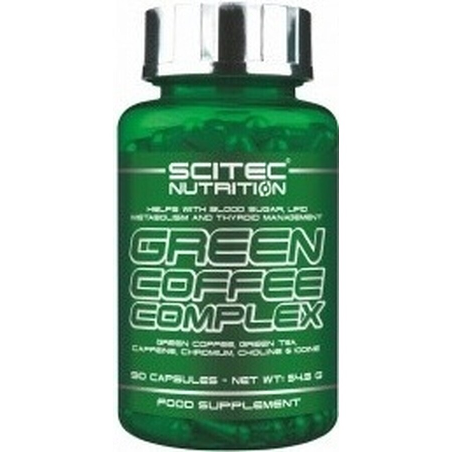 Scitec Nutrition Green Coffee 1×90 cps, complément alimentaire