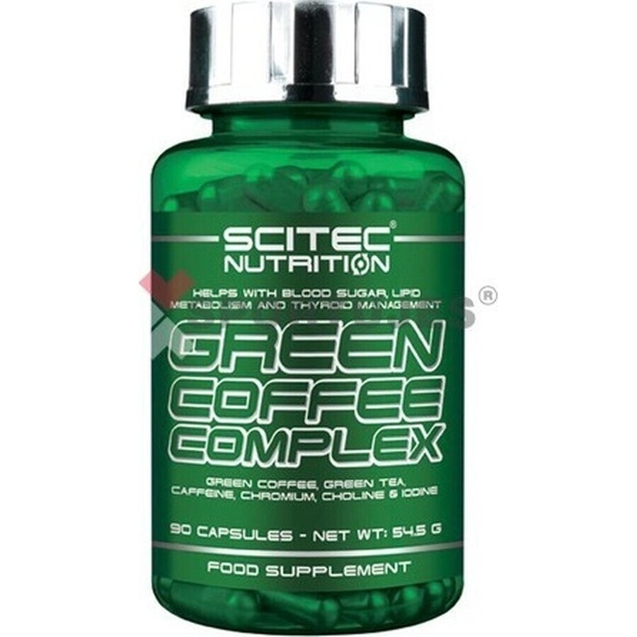 Scitec Nutrition Green Coffee 1×90 cps, complément alimentaire