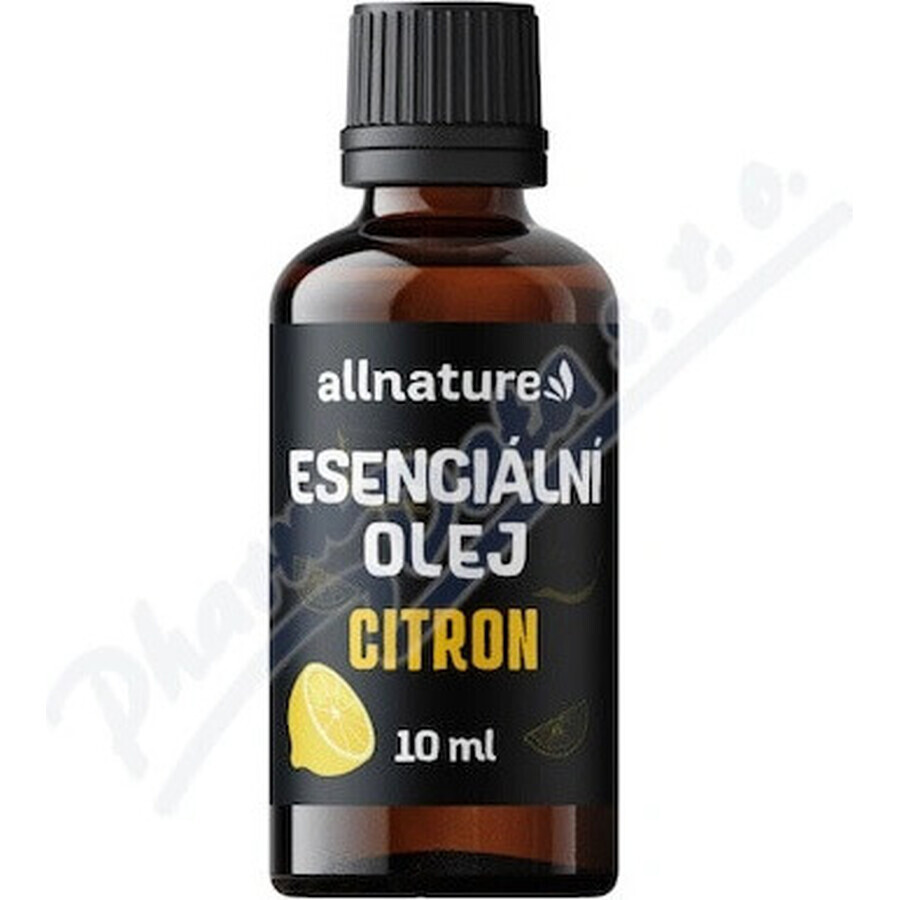 Allnature Ätherisches Öl Zitrone 1×10 ml, Ätherisches Öl