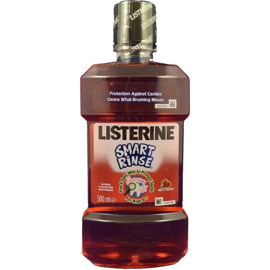 LISTERINE® SMART RINSE™ Bacău mouthwash 1×500 ml, mouth water