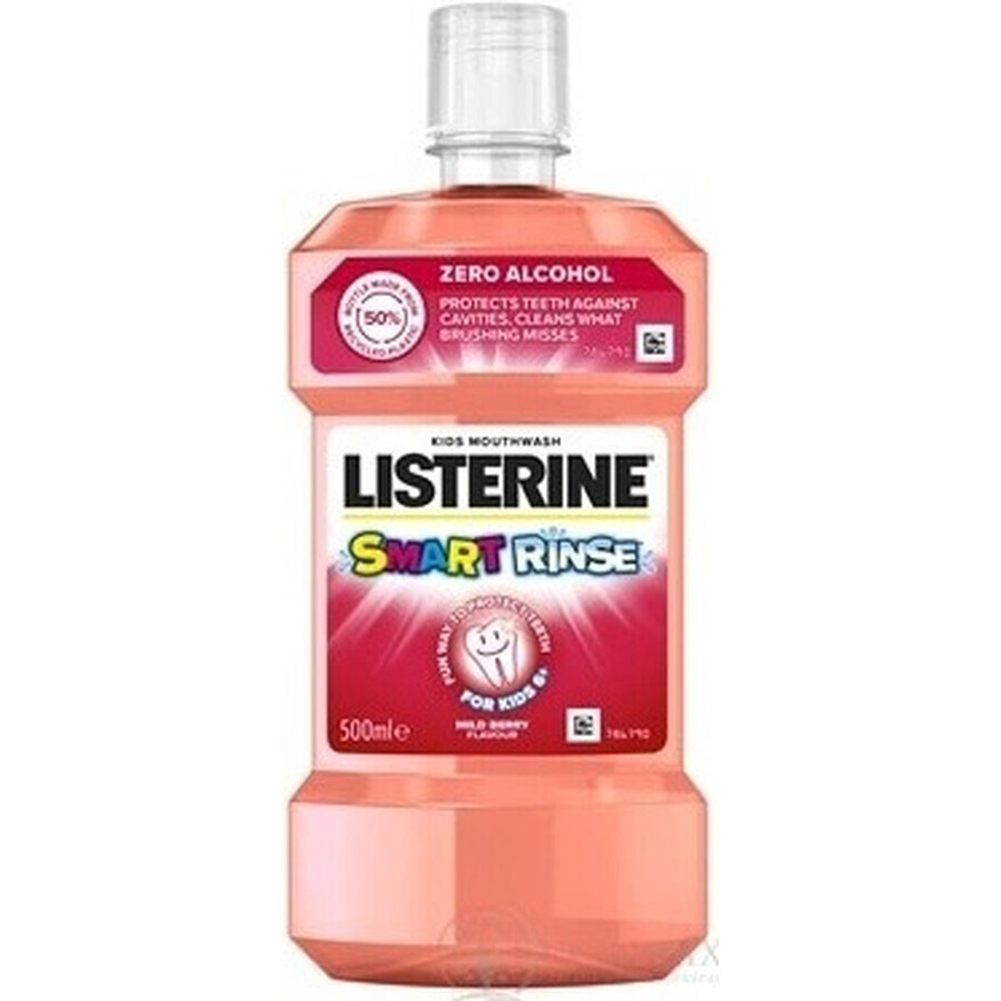 LISTERINE® SMART RINSE™ Bacău mouthwash 1×500 ml, mouth water