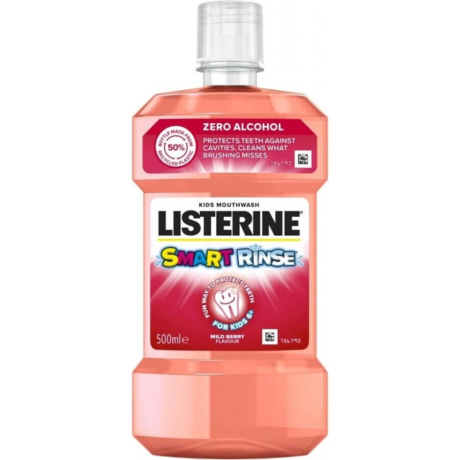 LISTERINE® SMART RINSE™ Bacău mouthwash 1×500 ml, mouth water