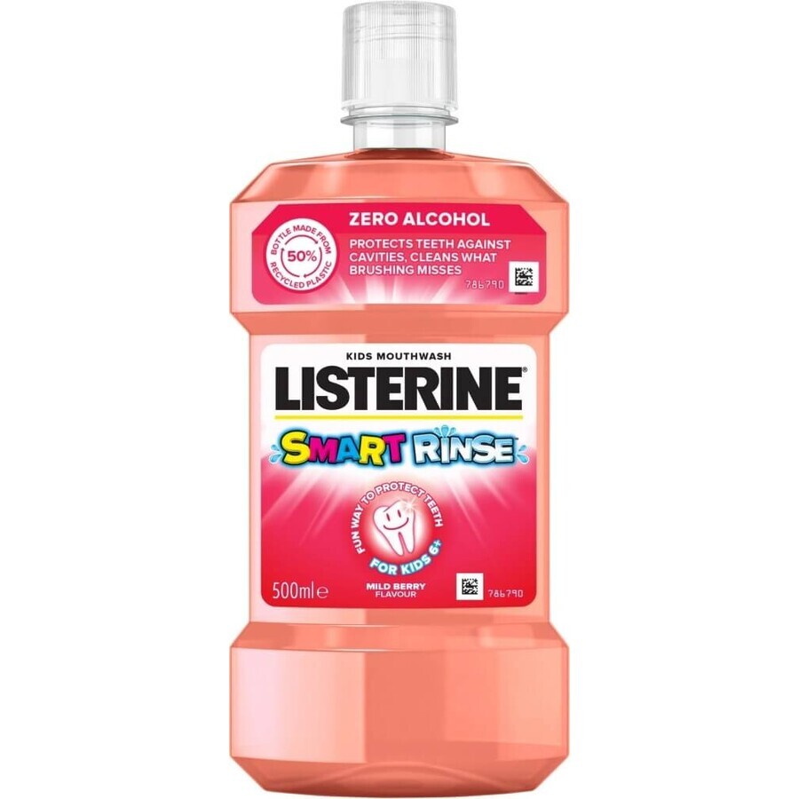 LISTERINE® SMART RINSE™ Bacău mouthwash 1×500 ml, mouth water