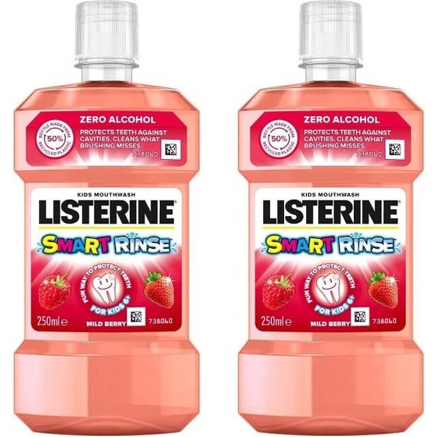 LISTERINE® SMART RINSE™ Bacău mouthwash 1×500 ml, mouth water