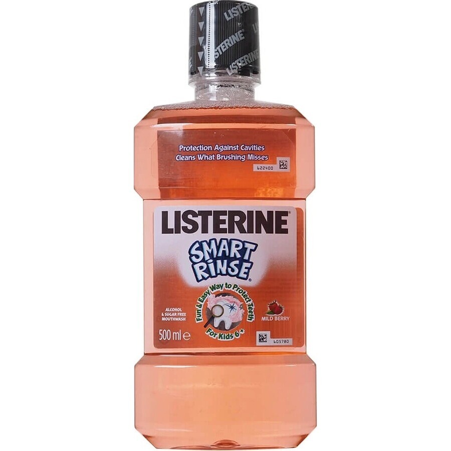 LISTERINE® SMART RINSE™ Bacău mouthwash 1×500 ml, mouth water