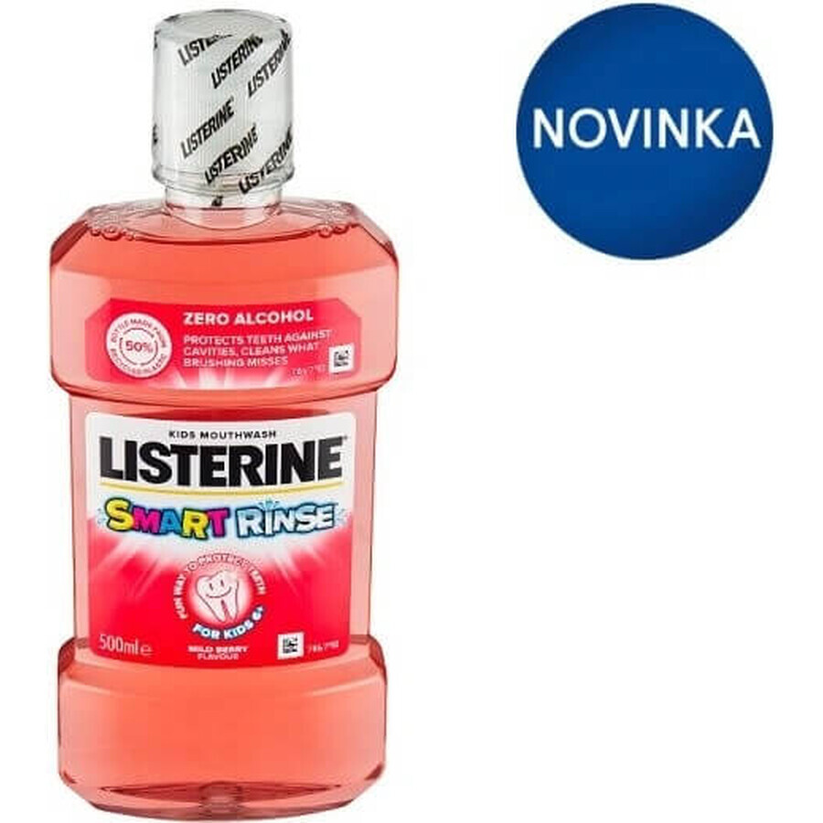 LISTERINE® SMART RINSE™ Bacău mouthwash 1×500 ml, mouth water