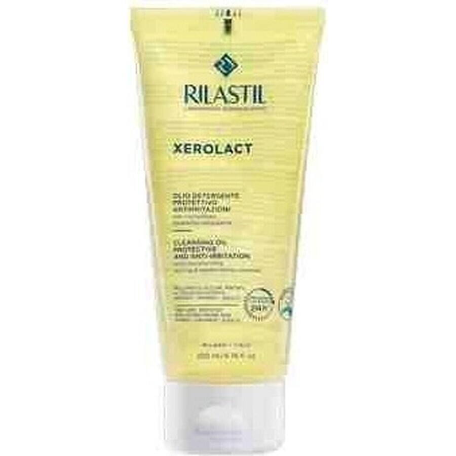 Rilastil Xerolact Reinigungsöl für Gesicht und Körper 200 ml 1×200 ml 1×200 ml, Reinigungsöl