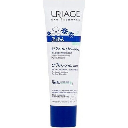 URIAGE BÉBÉ 1st Peri-Oral Care, 30ml 1×30ml, crema lenitiva per le smagliature del bambino