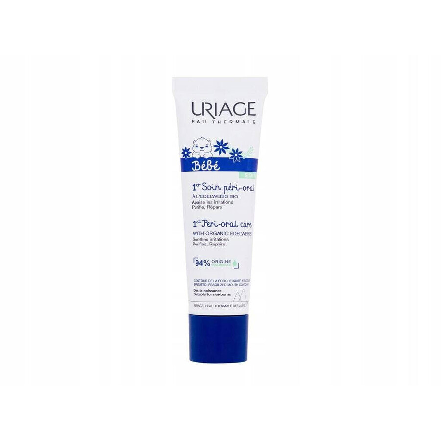 URIAGE BÉBÉ 1st Peri-Oral Care, 30ml 1×30ml, crema lenitiva per le smagliature del bambino