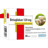 Generica Betaglucan 120 mg 1×60 cps, suplemento dietético