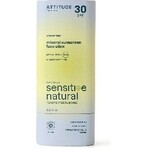 ATTITUDE Stick protector 100% mineral pentru față și buze ATTITUDE SPF 30 pentru piele sensibilă și atopică 1×20 g, stick pentru față și buze