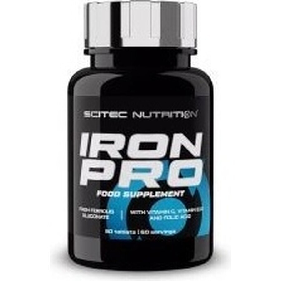 Scitec Nutrition Iron Pro 1×60 tbl, Nahrungsergänzungsmittel