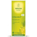 WELEDA Deodorant Citrus 1×200 ml, Deodorant, Nachfüllpackung - ohne Spray