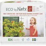 ECO BY NATY Couches jetables 4+ (9-20 kg) 24 pcs 1×24 pcs