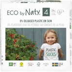 ECO BY NATY Couches jetables 4+ (9-20 kg) 24 pcs 1×24 pcs