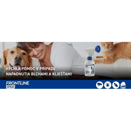 FRONTLINE SPRAY 2,5 mg/ml - 250 ml 1x250 ml, preparat antiparazitar