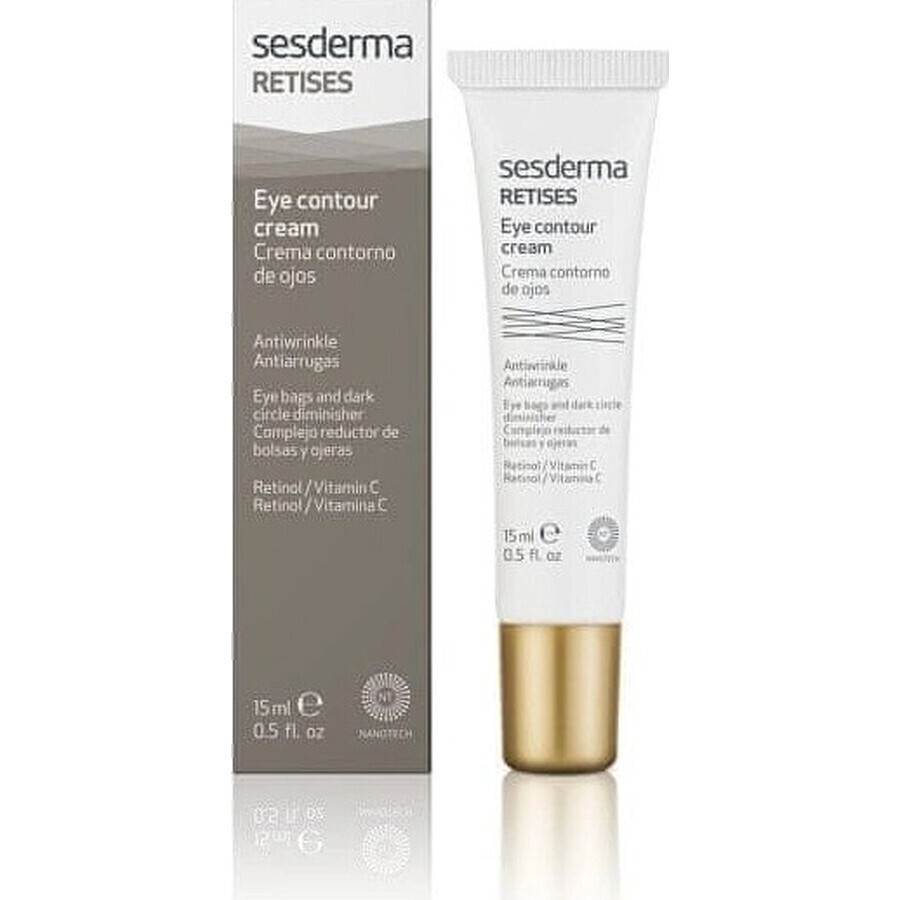 sesderma RETISES Crema Contorno de Ojos 1×15 ml, Crema Contorno de Ojos