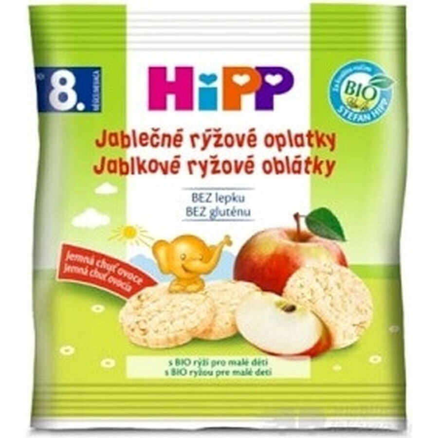 HiPP Bio-Reiswaffeln mit Apfel 1×30 g, Reiswaffeln mit Apfel