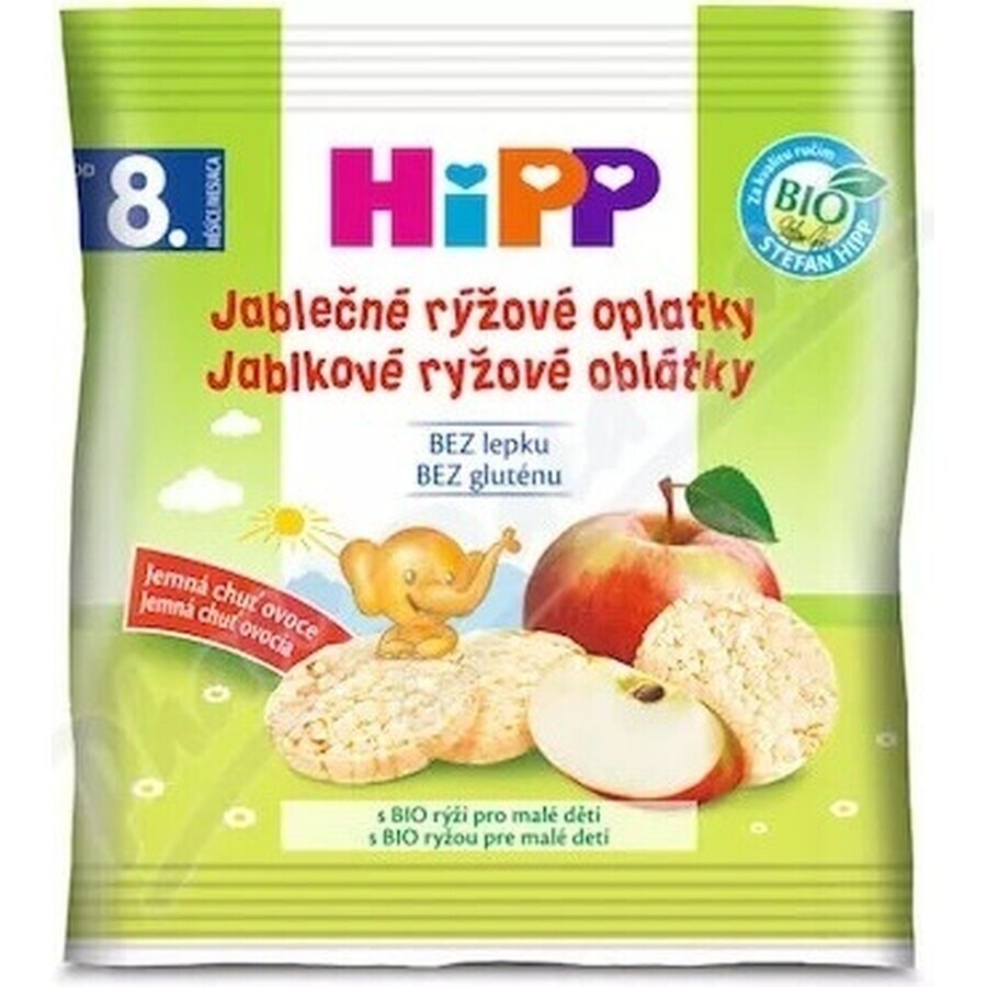 HiPP Bio-Reiswaffeln mit Apfel 1×30 g, Reiswaffeln mit Apfel